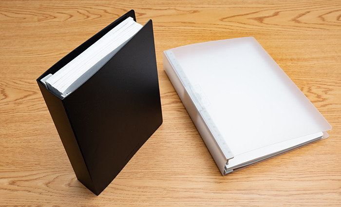 リングノート保存用ファイル