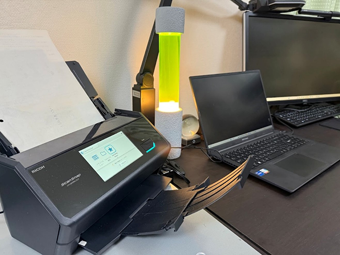 ScanSnap iX2500が常に稼働