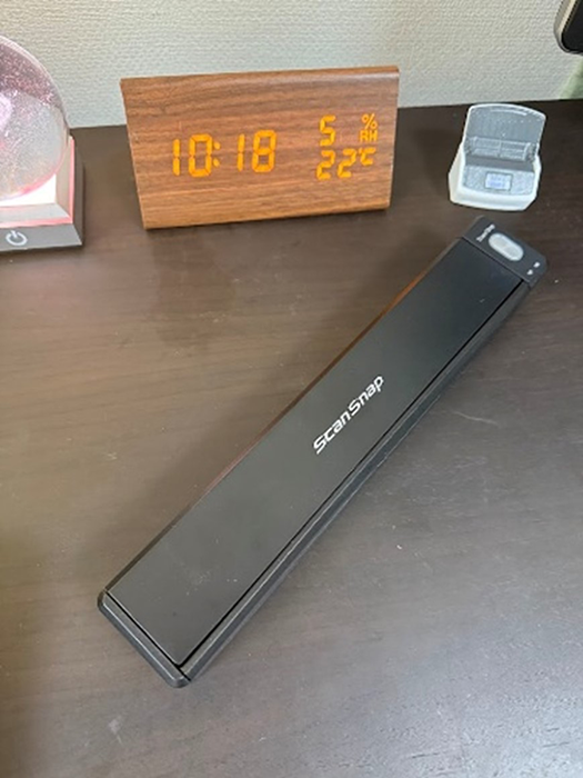 出張の際には新しいScanSnap iX110を連れていく