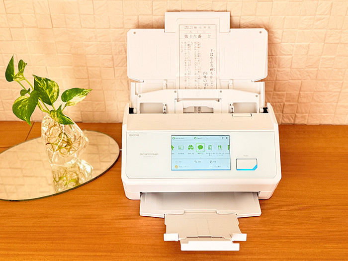 ScanSnap iX2500でおみくじをスキャンする