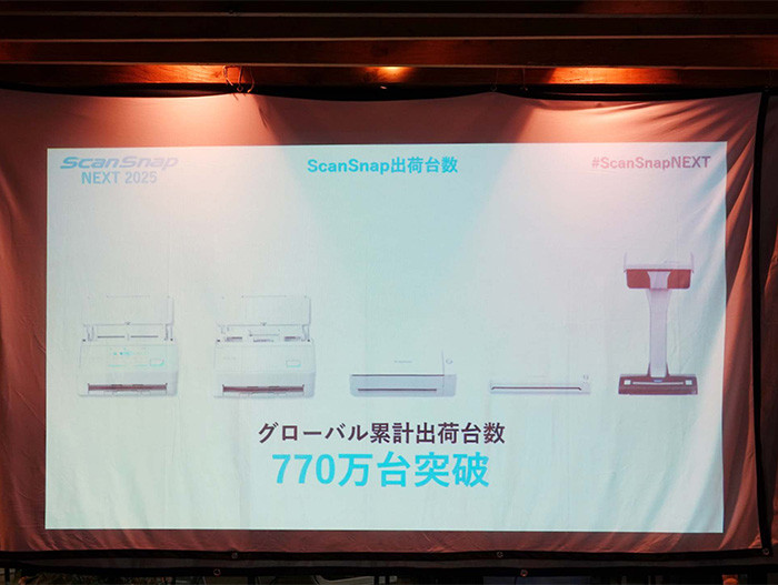 グローバル累計出荷台数770万台突破