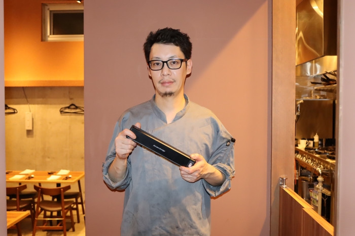 フレンチ×イタリアン「ALUDRA」オーナーシェフとScanSnap iX110