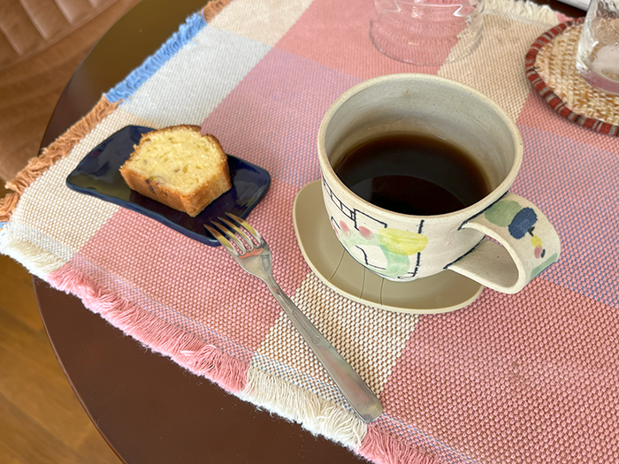 コーヒーと焼き菓子