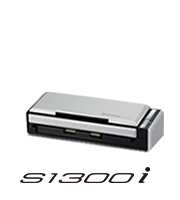 ScanSnap S1300iの製品情報ページにリンクします。