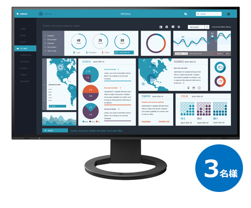 EIZO FlexScan EV2795-BK USB-Cデイジーチェーン接続対応27型 モニター 3名様