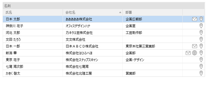 詳細データ一覧