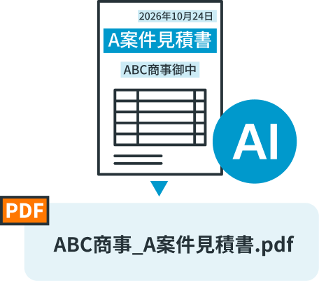 AIファイル名生成